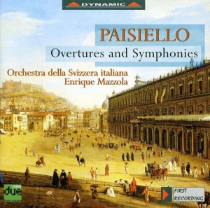 Paisiello - Overtures And Symphonies in der Gruppe CD bei Bengans Skivbutik AB (3661541)