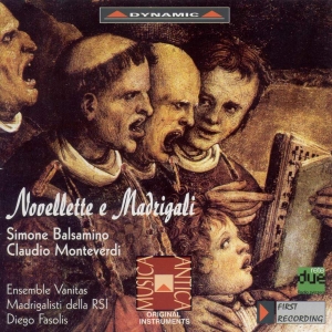Balsamino / Monteverdi - Novellette E Madrigali in der Gruppe CD bei Bengans Skivbutik AB (3661542)