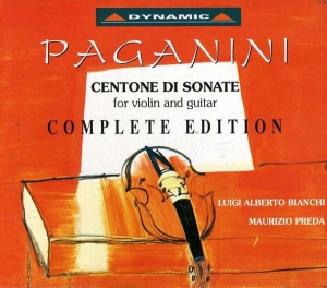 Paganini - Centone Di Sonate For Violin And Gu in der Gruppe CD bei Bengans Skivbutik AB (3661732)