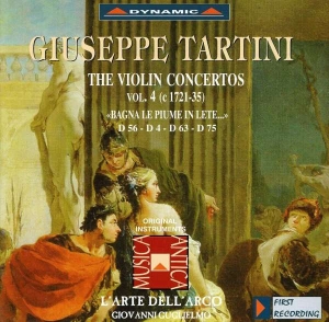 Tartini - The Violin Concertos Vol 4 in der Gruppe CD bei Bengans Skivbutik AB (3662174)