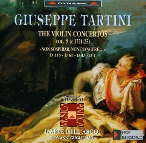 Tartini - The Violin Concertos Vol 5 in der Gruppe CD bei Bengans Skivbutik AB (3662176)