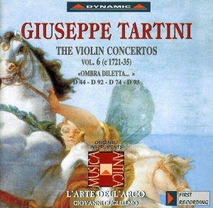 Tartini - The Violin Concertos Vol 6 in der Gruppe CD bei Bengans Skivbutik AB (3662177)