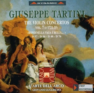 Tartini - The Violin Concertos Vol 7 in der Gruppe CD bei Bengans Skivbutik AB (3662179)