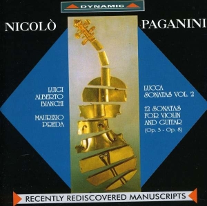 Paganini - Sonate Di Lucca Vol 2 in der Gruppe CD bei Bengans Skivbutik AB (3662181)