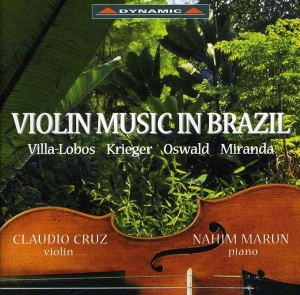 Various Composers - Violin Music In Brazil in der Gruppe CD bei Bengans Skivbutik AB (3662183)
