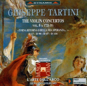 Tartini - The Violin Concertos Vol 8 in der Gruppe CD bei Bengans Skivbutik AB (3662184)