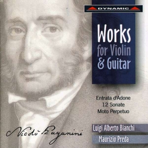 Paganini - Works For Violin And Guitar in der Gruppe CD bei Bengans Skivbutik AB (3662190)