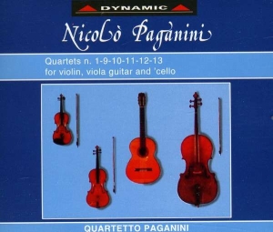 Paganini - Complete Quartets Vol 1 in der Gruppe CD bei Bengans Skivbutik AB (3662220)