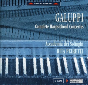 Galuppi - Complete Harpsichord Concertos in der Gruppe CD bei Bengans Skivbutik AB (3662222)