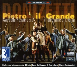 Donizetti - Pietro Il Grande in der Gruppe CD bei Bengans Skivbutik AB (3662231)
