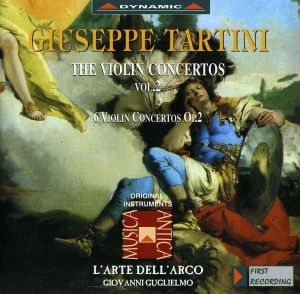 Tartini - The Violin Concertos  Vol 2 in der Gruppe CD bei Bengans Skivbutik AB (3662737)