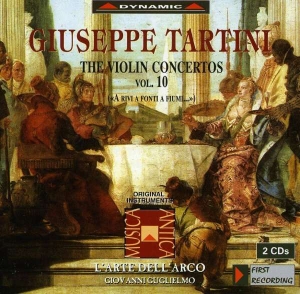 Tartini - The Violin Concertos Vol 10 in der Gruppe CD bei Bengans Skivbutik AB (3662742)