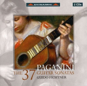 Paganini - The 37 Guitar Sonatas in der Gruppe CD bei Bengans Skivbutik AB (3662756)