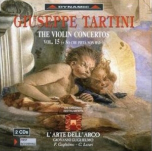 Tartini - The Violin Concertos Vol 15 in der Gruppe CD / Klassiskt bei Bengans Skivbutik AB (3662757)