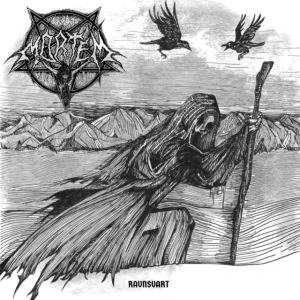 Mortem - Ravnsvart in der Gruppe VINYL bei Bengans Skivbutik AB (3662990)