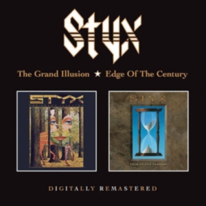 Styx - Grand Illusion/Edge Of The Century in der Gruppe CD bei Bengans Skivbutik AB (3664694)