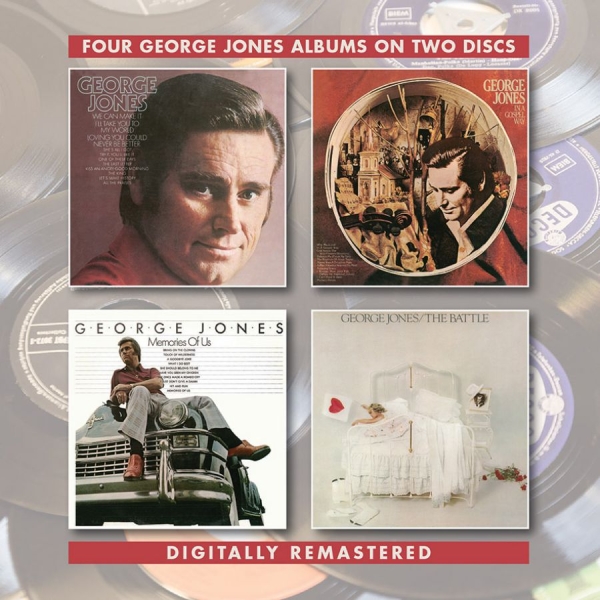 Jones George - George Jones/In A Gospel Way + 2 in der Gruppe CD / Country bei Bengans Skivbutik AB (3664697)