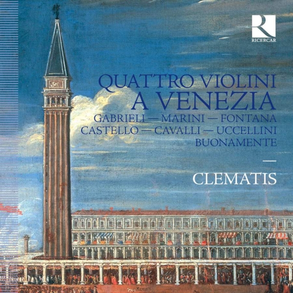 Various - Quattro Violoni A Venezia in der Gruppe CD / Bestseller bei Bengans Skivbutik AB (3666010)