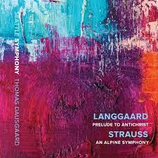 Langgaard Rued Strauss Richard - Prelude To Antichrist & An Alpine S in der Gruppe CD bei Bengans Skivbutik AB (3666013)