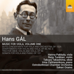 Gál Hans - Music For Viola, Vol. 1 in der Gruppe CD bei Bengans Skivbutik AB (3666020)