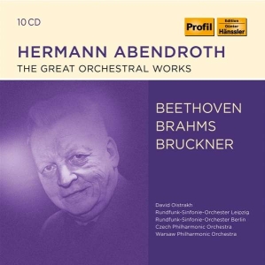 Beethoven Ludwig Van Brahms Joha - The Great Orchestral Works (10 Cd) in der Gruppe CD bei Bengans Skivbutik AB (3666041)
