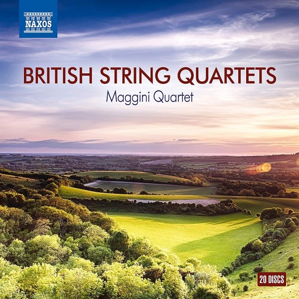 Various - British String Quartets (20 Cd) in der Gruppe CD / Bestseller bei Bengans Skivbutik AB (3666047)