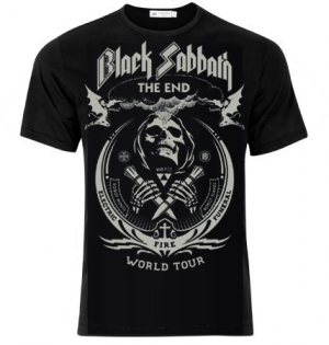 Black Sabbath - Black Sabbath T-Shirt The End in der Gruppe MERCH bei Bengans Skivbutik AB (3666249)