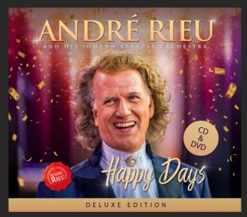 André Rieu Johann Strauss Orchestr - Happy Days (Cd+Dvd) in der Gruppe CD / Klassiskt bei Bengans Skivbutik AB (3670139)