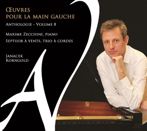 Maxime Zecchini - Oeuvres Pour La Main Gauche in der Gruppe CD / Klassiskt,Övrigt bei Bengans Skivbutik AB (3672581)