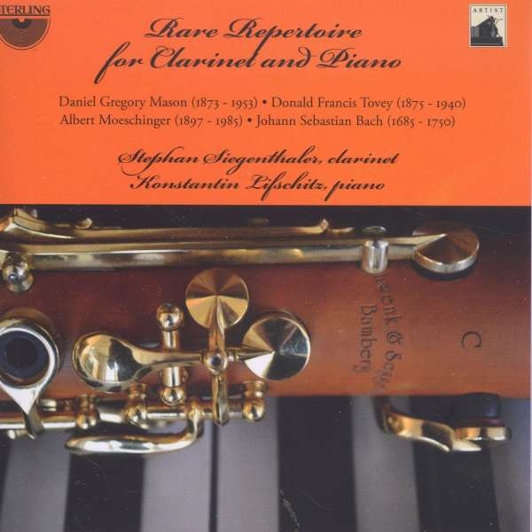 Various - Rare Repertoire For Clarinet & Pi in der Gruppe CD / Bestseller bei Bengans Skivbutik AB (3674726)