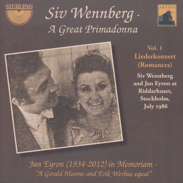 Various - Siv Wennberg - A Great Primadonna V in der Gruppe CD / Bestseller bei Bengans Skivbutik AB (3674734)