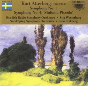 Atterberg Kurt - Symphonies 1 & 4 Sinfonia Piccol in der Gruppe CD bei Bengans Skivbutik AB (3674755)