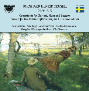 Crusell B H - Woodwind Concerts And Funeral Mar in der Gruppe CD bei Bengans Skivbutik AB (3675088)