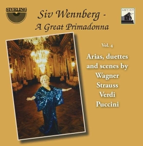 Various - Siv Wennberg - A Great Primadonna V in der Gruppe CD bei Bengans Skivbutik AB (3675126)
