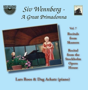 Various - Siv Wennberg - A Great Primadonna V in der Gruppe CD / Klassiskt bei Bengans Skivbutik AB (3675130)