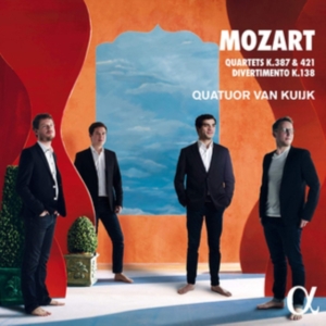 Mozart W A - Quartets K.387 & 421 , Divertimento in der Gruppe CD bei Bengans Skivbutik AB (3676720)