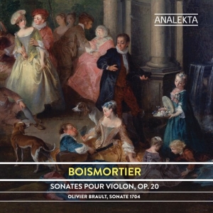 Boismortierjoseph Bodin De - Boismortier: Violin Sonatas in der Gruppe CD bei Bengans Skivbutik AB (3676726)