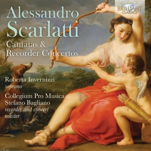 Scarlatti Alessandro - Cantatas & Recorder Concertos in der Gruppe CD bei Bengans Skivbutik AB (3676773)