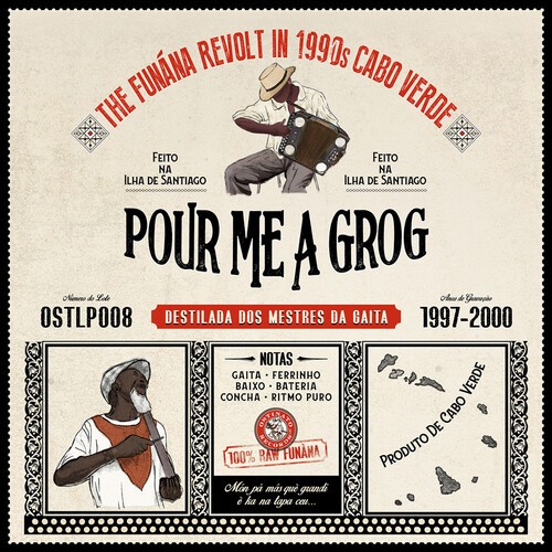 Blandade Artister - Pour Me A Grog: The Funaná Revolt I in der Gruppe VINYL / Worldmusic/ Folkmusik bei Bengans Skivbutik AB (3677014)