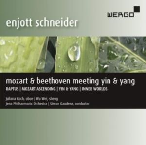 Schneider Enjott - Mozart & Beethoven Meeting Yin & Ya in der Gruppe CD bei Bengans Skivbutik AB (3677084)