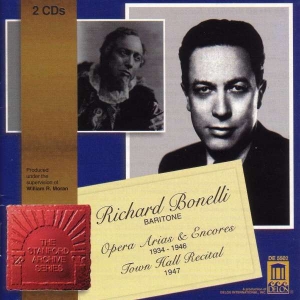 Various Composers - Richard Bonelli: Arias & Encores in der Gruppe CD bei Bengans Skivbutik AB (3677237)