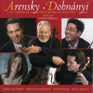 Arensky Anton Dohnányi Ernst Von - Chamber Music in der Gruppe CD bei Bengans Skivbutik AB (3677278)