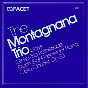 The Montagnagna Trio - Eight Pieces Op 83 / Trio Pathetiqu in der Gruppe CD bei Bengans Skivbutik AB (3677319)
