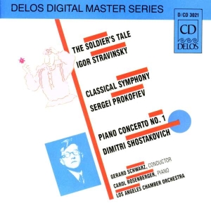 Stravinsky Igor Shostakovich Dmitr - A Soldier'stale Piano Concerto #1 in der Gruppe CD bei Bengans Skivbutik AB (3677355)
