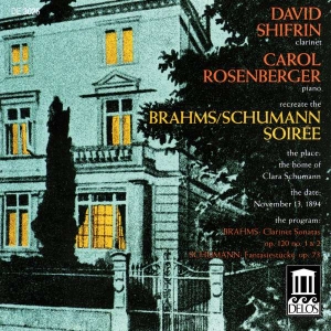 Brahms Johannes Schumann Robert - Sonatas For Clarinet And Piano in der Gruppe CD bei Bengans Skivbutik AB (3677359)