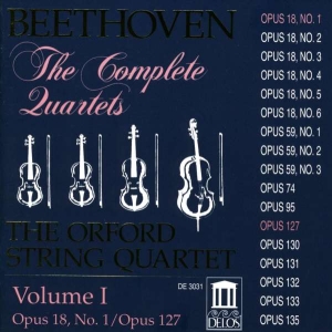 Beethoven Ludwig Van - String Quartets Vol I in der Gruppe Externt_Lager / Naxoslager bei Bengans Skivbutik AB (3677365)