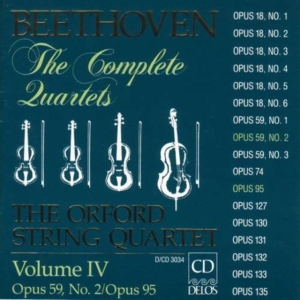 Beethoven Ludwig Van - String Quartets Vol Iv in der Gruppe CD bei Bengans Skivbutik AB (3677368)