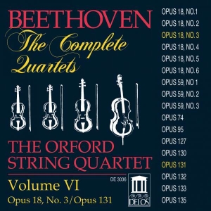 Beethoven Ludwig Van - String Quartets Vol Vi in der Gruppe CD bei Bengans Skivbutik AB (3677370)