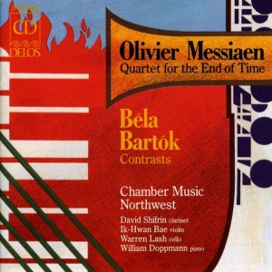 Messiaen Olivier Bartok Bela - Quartet For The End Of Time Contra in der Gruppe CD bei Bengans Skivbutik AB (3677375)