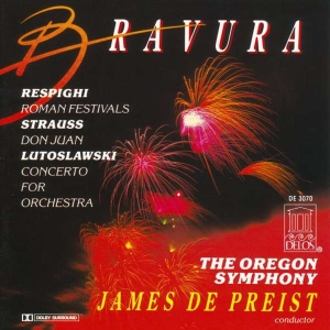 Respighi Ottorino Strauss Richard - Bravura: Roman Festivals Don Juan in der Gruppe CD bei Bengans Skivbutik AB (3677394)